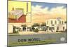 Don Vintage Motel-null-Mounted Art Print