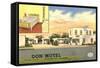 Don Vintage Motel-null-Framed Stretched Canvas