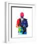 Don Watercolor-Lora Feldman-Framed Art Print