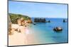 Dona Ana Beach, Lagos, Portugal-gvictoria-Mounted Photographic Print