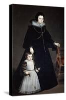 Dona Antonia Ifenarrietta and Her Son, 1631-Diego Velazquez-Stretched Canvas