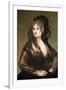 Doña Isabel De Porcel-Francisco de Goya-Framed Premium Giclee Print