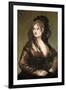 Doña Isabel De Porcel-Francisco de Goya-Framed Premium Giclee Print