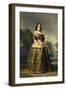 Dona Marie-Louise Ferdinande de Bourbon, Infante d'Espagne, duchesse de Montpensier en 1846-Franz Xaver Winterhalter-Framed Giclee Print