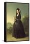 Dona Marie-Louise-Ferdinande de Bourbon-Franz Xaver Winterhalter-Framed Stretched Canvas