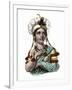 Dona Marina, Native Interpreter for Hernando Cortes in the Spanish Conquest of Aztec Mexico-null-Framed Giclee Print