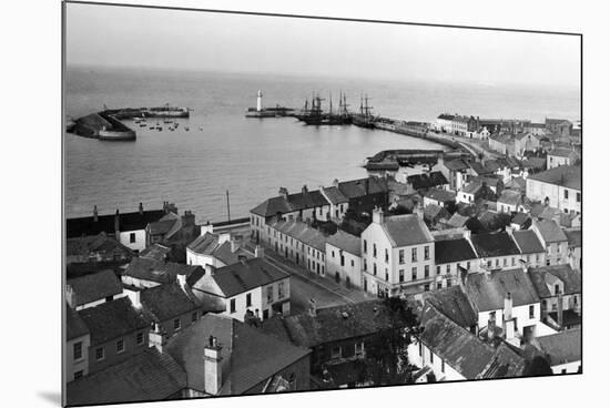 Donaghadee Harbour, 1914-Staff-Mounted Photographic Print