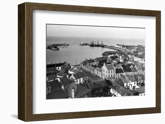 Donaghadee Harbour, 1914-Staff-Framed Photographic Print