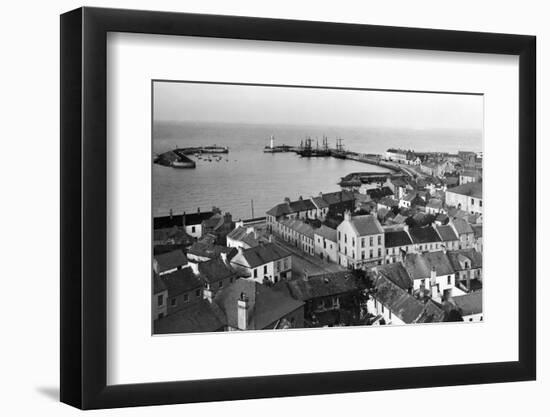 Donaghadee Harbour, 1914-Staff-Framed Photographic Print