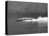Donald Campbell in Bluebird K7, Coniston Water, Cumbria, 1958-null-Stretched Canvas