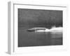 Donald Campbell in Bluebird K7, Coniston Water, Cumbria, 1958-null-Framed Photographic Print