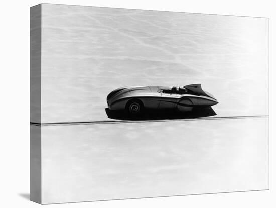 Donald Healey's Austin Healey Attempting a Land Speed Record, 1953-null-Stretched Canvas