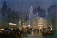 The Thing That Moves London, from 'The New Lights O' London', Published 1926-Donald Maxwell-Giclee Print