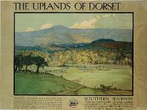 The Uplands of Dorsetm C.1924-Donald Maxwell-Framed Giclee Print