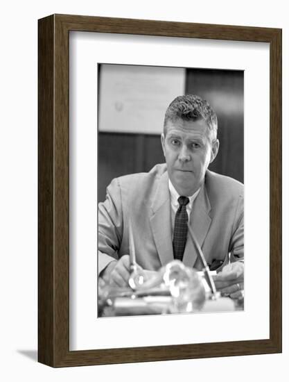 Donald Nixon (Richard Nixon's Brother), Circa 1960-Grey Villet-Framed Photographic Print