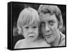 Donald Sutherland with Son Kiefer-Co Rentmeester-Framed Stretched Canvas