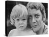 Donald Sutherland with Son Kiefer-Co Rentmeester-Stretched Canvas