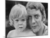 Donald Sutherland with Son Kiefer-Co Rentmeester-Mounted Premium Photographic Print