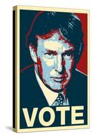 Donald Trump Vote Art Poster Print-null-Stretched Canvas