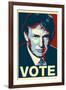 Donald Trump Vote Art-null-Framed Art Print