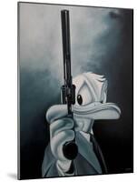 Donald with Gun-Michael Loeb-Mounted Art Print