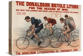 Donaldson Bicycle Lithos for 1896 Season-null-Stretched Canvas