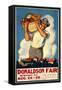 Donaldson State Fair Poster-null-Framed Stretched Canvas