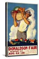 Donaldson State Fair Poster-null-Stretched Canvas