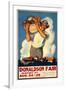 Donaldson State Fair Poster-null-Framed Giclee Print