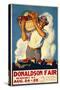 Donaldson State Fair Poster-null-Stretched Canvas