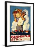 Donaldson State Fair Poster-null-Framed Giclee Print