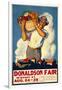 Donaldson State Fair Poster-null-Framed Giclee Print