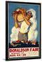 Donaldson State Fair Poster-null-Framed Giclee Print