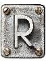 'Old Metal Alphabet Letter R' Prints - donatas1205 | AllPosters.com