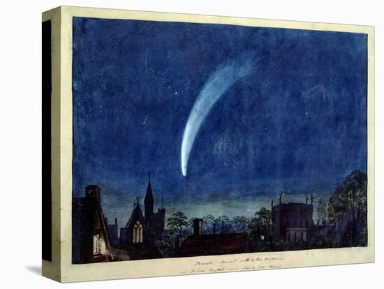 Donati's Comet, 1858 (W/C on Paper)-J. M. W. Turner-Stretched Canvas