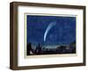 Donati's Comet, 1858 (W/C on Paper)-J. M. W. Turner-Framed Premium Giclee Print