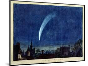 Donati's Comet, 1858 (W/C on Paper)-J. M. W. Turner-Mounted Premium Giclee Print