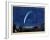 Donati's Comet, 1858 (W/C on Paper)-J. M. W. Turner-Framed Giclee Print