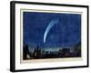 Donati's Comet, 1858 (W/C on Paper)-J. M. W. Turner-Framed Giclee Print