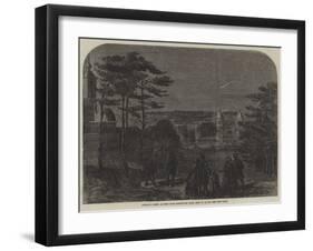 Donati's Comet, as Seen from Greenwich Park, 17 September, 7 PM-null-Framed Giclee Print