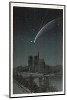 Donati's Comet Observed Over Paris-null-Mounted Photographic Print