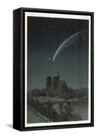 Donati's Comet Observed Over Paris-null-Framed Stretched Canvas
