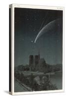 Donati's Comet Observed Over Paris-null-Stretched Canvas