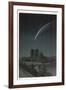 Donati's Comet Observed Over Paris-null-Framed Photographic Print