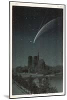 Donati's Comet Observed Over Paris-null-Mounted Photographic Print