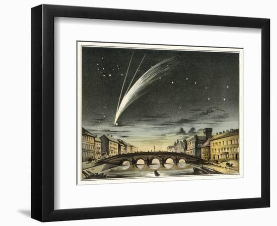 Donati's Comet of 1858, Artwork-Detlev Van Ravenswaay-Framed Photographic Print