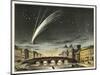 Donati's Comet of 1858, Artwork-Detlev Van Ravenswaay-Mounted Photographic Print