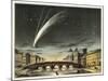 Donati's Comet of 1858, Artwork-Detlev Van Ravenswaay-Mounted Photographic Print