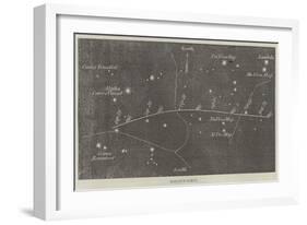 Donati's Comet-null-Framed Giclee Print