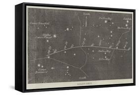 Donati's Comet-null-Framed Stretched Canvas